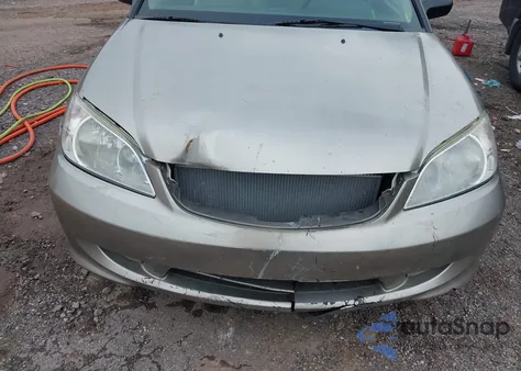 2004 Honda Civic Lx from USA, damaged, VIN 2HGES16504H585092